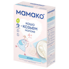 Каша Мамако рисова на козиному молоці для дітей з 4 місяців 200г mini slide 1