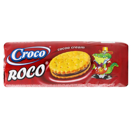 Печенье Croco Roco с шоколадным кремом 150г