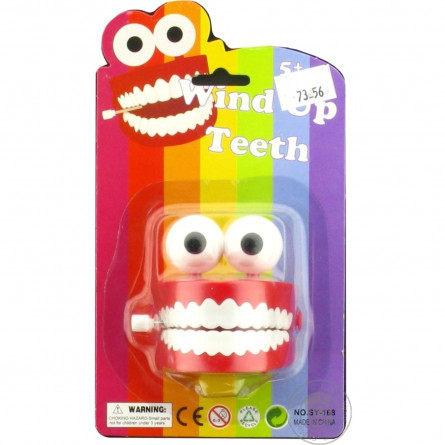 Игрушка Qunxing Toys Зубы с глазами