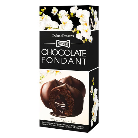 Сирки Злагода Chocolate Fondant глазуровані 23% 120г
