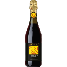 Вино игристое Borghesia Lambrusco dell`Emilia IGT Rosso красное полусладкое 8% 0,75л mini slide 1