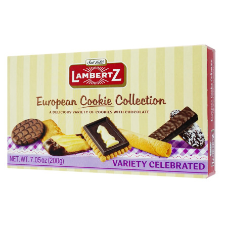 Печиво Lambertz European Cookies Collection 200г