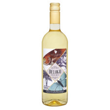 Вино Delogo біле сухе 11.5% 0.75л mini slide 1