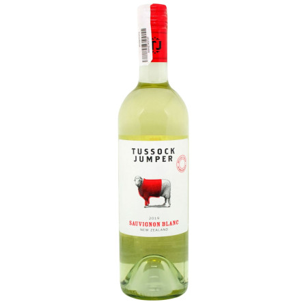Вино Tussock Jumper Sauvignon Blanc белое сухое 13% 0,75л slide 1
