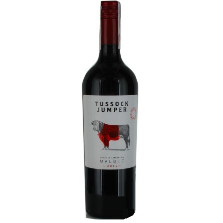 Вино Tussock Jumper Malbec красное сухое 14% 0,75л