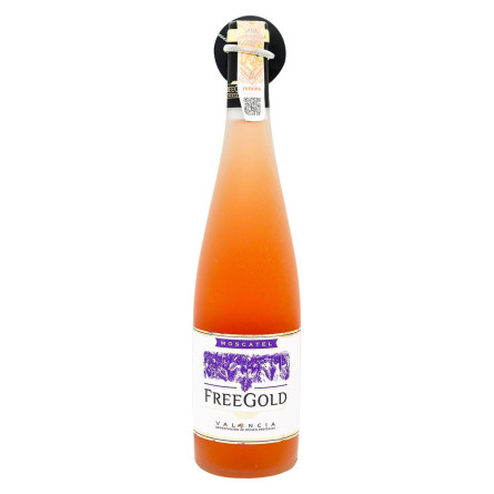Вино Anecoop Freegold Rose Do розовое сладкое 12% 0,75л
