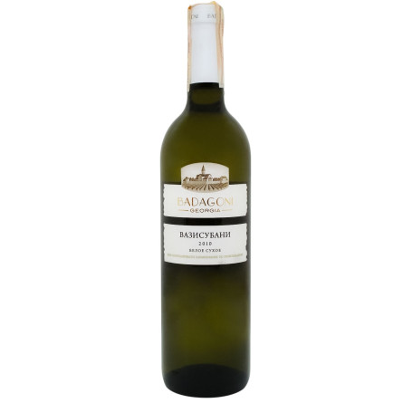 Вино Вазісубані Badagoni біле сухе 12% 0,75л