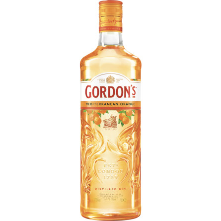 Джин Gordon’s Mediterranean Orange 0.7 л 37.5%