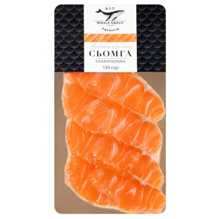 Семга К.И.Т. ломтики 120г