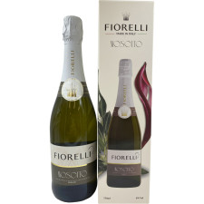 Ігристе вино Fiorelli Moscato Spumante Dolce VSQA біле солодке 0.75 л 7% у подарунковій упаковці mini slide 1