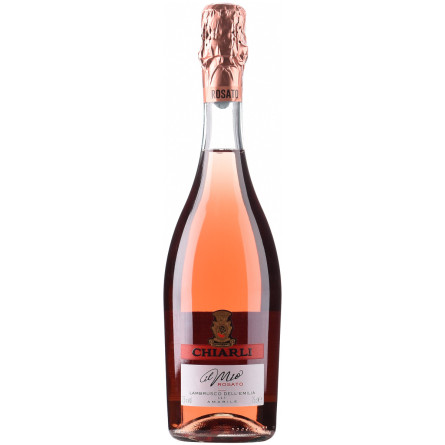 Вино ігристе Chiarli Lambrusco Rosato рожеве солодке 0.75 л 7.5% slide 1