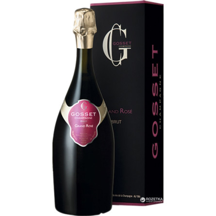Шампанское Gosset Grand Rose розовое брют 0.75 л 12%