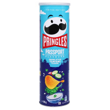 Чіпси Pringles картопляні зі смаком грецькі цацики 185г mini slide 1