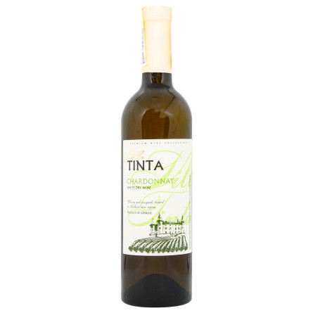 Вино Villa Tinta Шардоне белое сухое 11-12% 0,75л