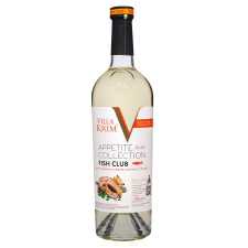 Вино Villa Krim Fish Club біле сухе 9-13% 0,75л mini slide 1