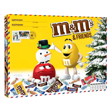 Набір подарунковий M&M's & Friends Бандероль 220г