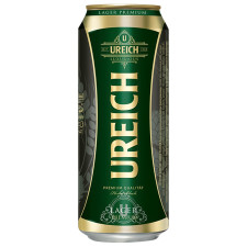 Пиво Ureich Lager світле 5,2% 0,5л mini slide 1