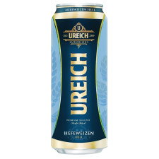 Пиво Ureich Hefeweizen Hell світле нефільтроване 0,5л mini slide 1