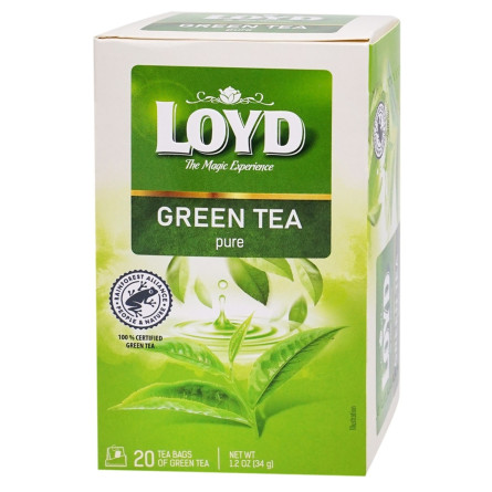 Чай зеленый Loyd 1,7г*20шт slide 1