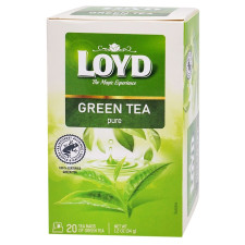 Чай зеленый Loyd 1,7г*20шт mini slide 1