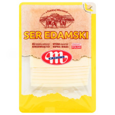 Сир Mlekovita Edamski нарізаний 150г mini slide 1