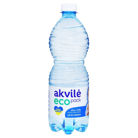 Вода минеральная Akvile негазированная 0,75л