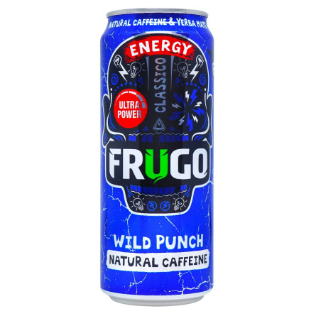 Напій енергетичний Frugo Energy classic 0,330лз/б