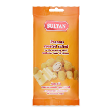 Арахіс Sultan у хрусткій оболонці смажений солоний зі смаком сиру mini slide 1