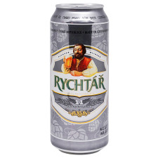 Пиво RYCHTAR GRUNT 11 світле,4,6% 0,5л ж/б mini slide 1