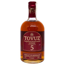 Коньяк азербайджанський Tovuz 5 років 40% 0,5л mini slide 1