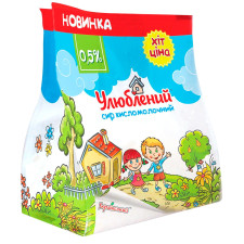 Сир кисломолочний Улюблений 0,5% 350г mini slide 1