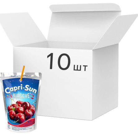 Упаковка напою Capri-Sun Cherry 200 мл х 10 шт