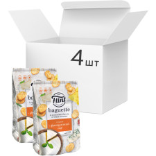 Упаковка багета Flint Baguette Французский сыр 100 г х 4 шт mini slide 1