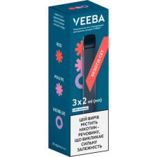 Стартовый набор одноразовых электронных сигарет VEEBA 6 мл 1.8% (3 шт) Exotic Set mini slide 1