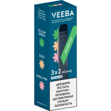 Стартовый набор одноразовых электронных сигарет VEEBA 6 мл 1.8% (3 шт) Summer Set mini slide 1