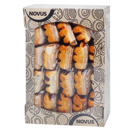Печиво Novus Асорті фруктове 400г