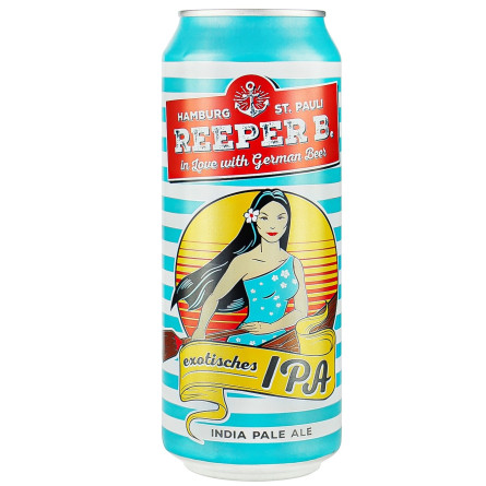 Пиво Reeper B. Ipa Exotisches светлое 5% 0,5л slide 1