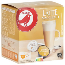 Кава Ашан Dolce Gusto Latte Macchiato в капсулах 10шт*12г mini slide 1