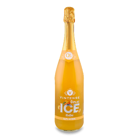 Напій ігристий Vintense Ice Bellini безалкогольний slide 1