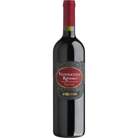 Вино Zonin Valpolicella Classico Superiore Ripasso червоне сухе 0.75 л 14%