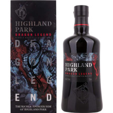 Виски Highland Park односолодовый Dragon Legend 10 лет выдержки 0.7 л 43.1% в подарочной упаковке mini slide 1