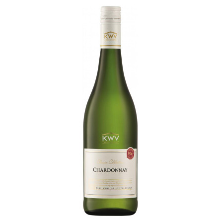 Вино KWV Chardonnay белое сухое 11-14,5% 0,75л slide 1