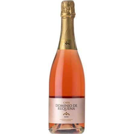 Вино игристое Cava Dominio de Requena, розовое брют 0.75 л 12%