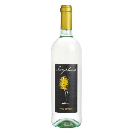 Вино Simphonia біле сухе 11% 0,75л