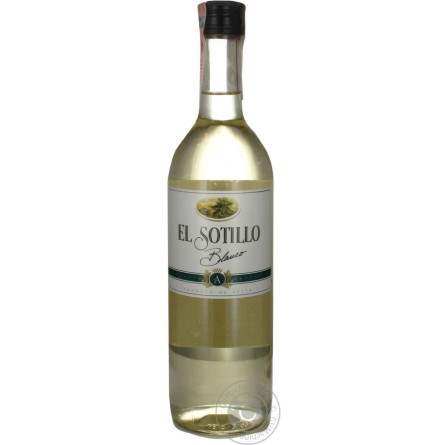 Вино EL Sotillo Blanco белое сухое 11% 0,75л