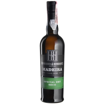 Вино Special Dry Henriques Henriques Madeira белое сухое 0.5 л 19%