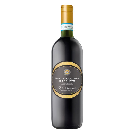 Вино Col MesianMontepulciano D'Abruzzo DOC красное сухое 9-13% 0,75л slide 1