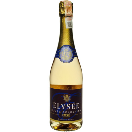 Вино ігристе Elysee Cuvee Selection Rose Demi-Sec рожеве напівсухе 0.75 л 10.5 %