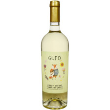 Вино Gufo Pinot Grigio Terre Di Chieti Gufo белое сухое 0.75 л 12.5% mini slide 1