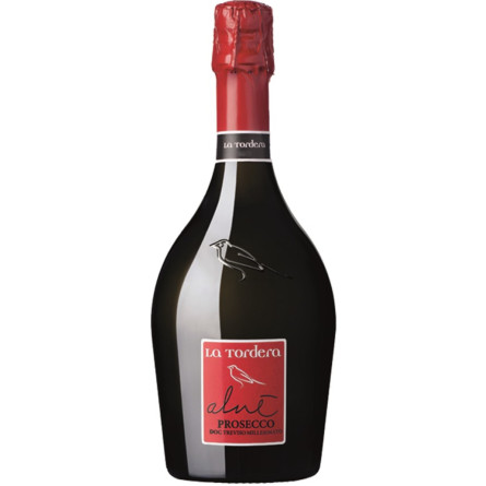 Вино ігристе La Tordera Prosecco Treviso Doc "alne" Millesimato Spumante Extra Dry біле екстрасухе 0.75 л 11.5% slide 1
